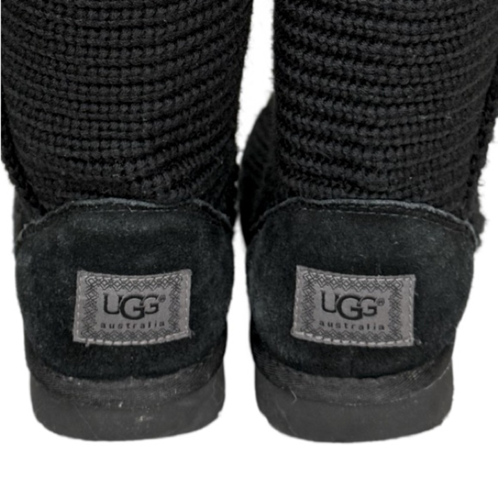 UGG Classic Cardy Knit Button Boots Grunge Cozy - Picture 6 of 12